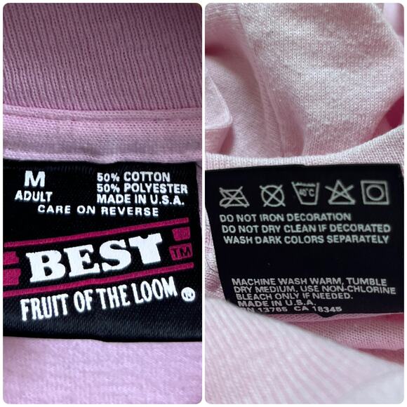 Fruit of the Loom Best Jan Taylor Native American Woman Wolf Print Tee Medium - Picture 11 of 11